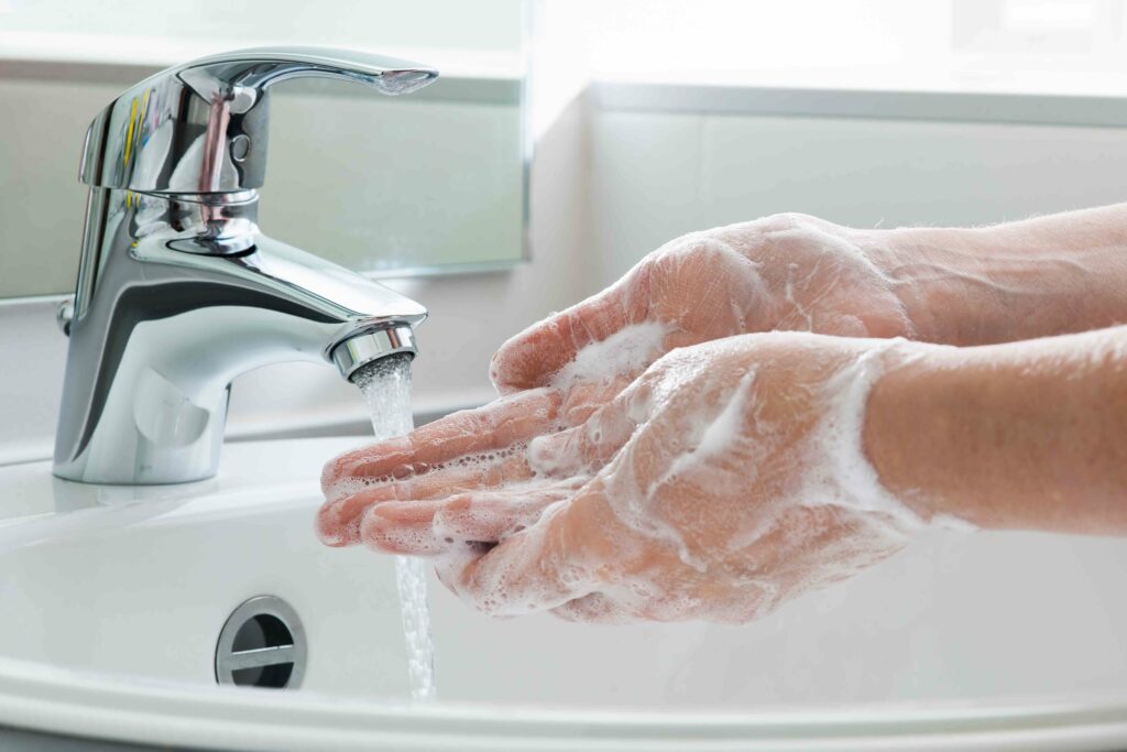 Increased Hand-Washing Destroys Harmful Viruses